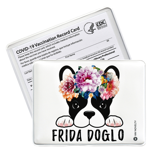 Vaccination Card Holder / Vaccine Card Protector - Frida Doglo