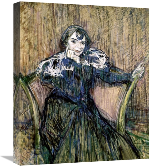 Global Gallery GCS-278187-22-142 22 in. Madame Berthe Bady Art Print -