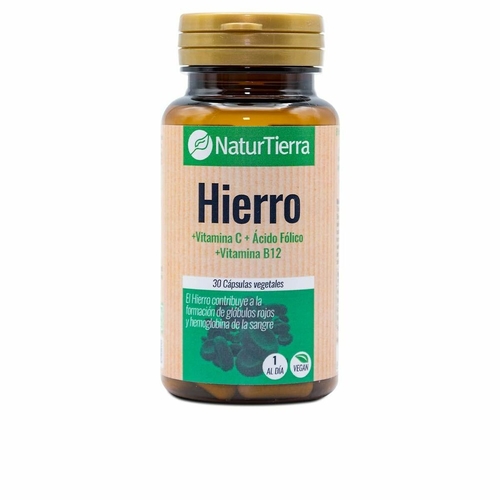 Food Supplement Naturtierra Hierro Iron (30 uds)