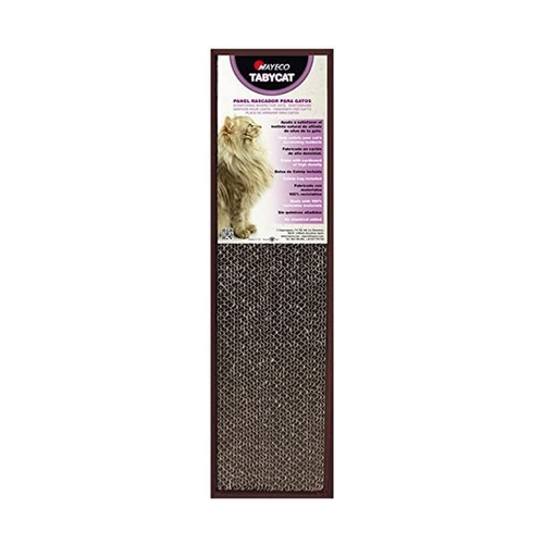 Scratching Post for Cats Nayeco TABY CAT Brown Cardboard 48 x 13 x 4