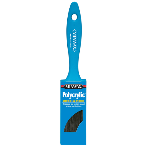 Minwax 1624253 2 in. Polycrylic Flat Nylon Polyester Paint Brush