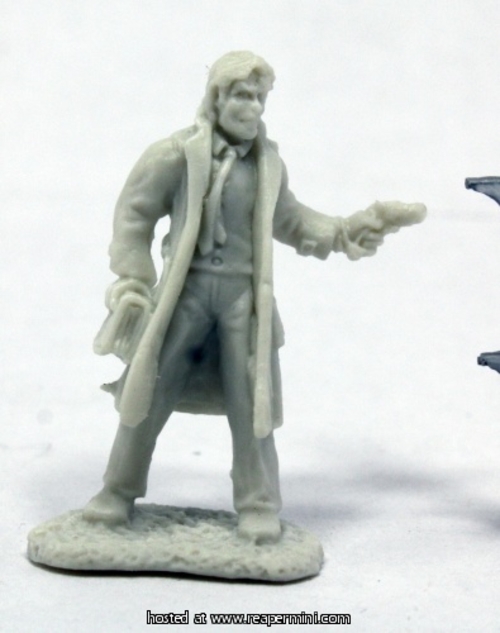Reaper Miniatures REM91013 25mm Scale Deadlands Noir Occult Detective&
