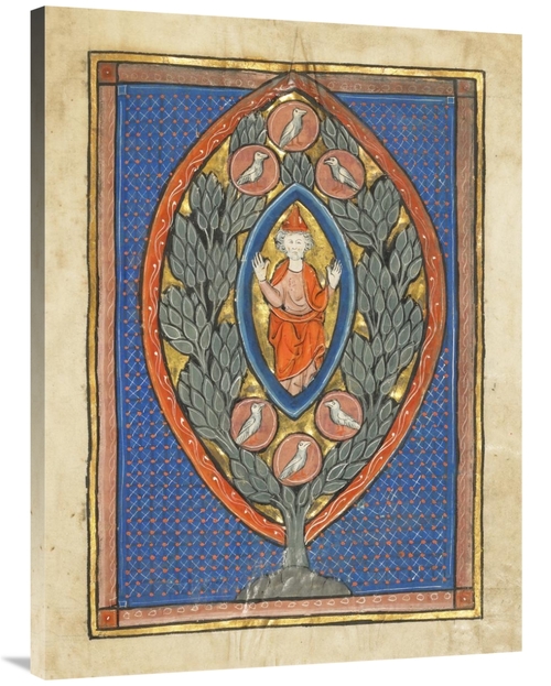 Global Gallery GCS-454761-3040-142 30 x 40 in. A Man Enthroned within 