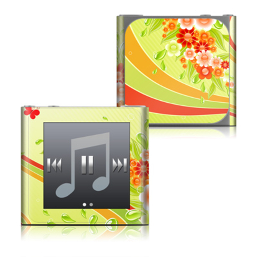 DecalGirl IPN6-FSPLASH Apple iPod nano - 6G Skin - Flower Splash