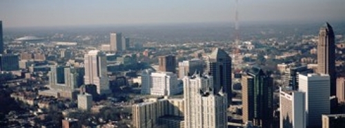 Panoramic Images PPI91656L High angle view of buildings in a city  Atl