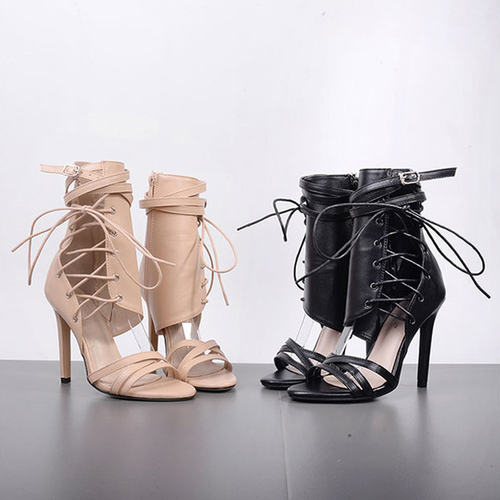 High Quality High Heel Sandals Women Luxury