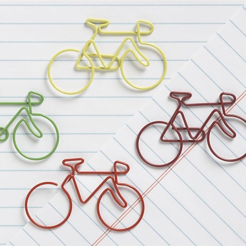 Bicycle Paper Clips