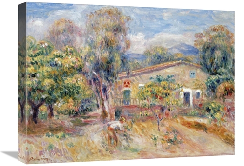 Global Gallery GCS-267112-22-142 22 in. Collettes Farmhouse, Cagne