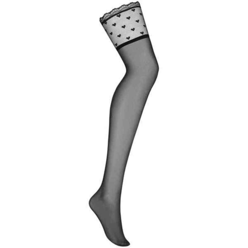 Stockings Obsessive Heartia Black