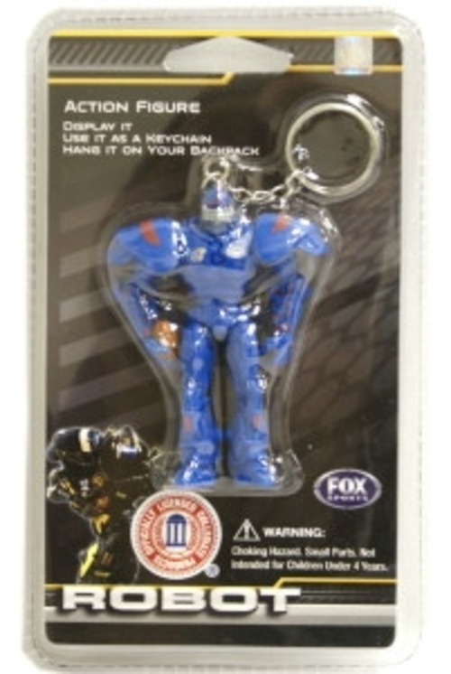 Kansas Jayhawks FOX Sports Robot - 3" Keychain