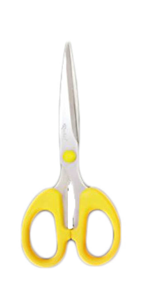 Yellow - Small Stainless steel office Scissor