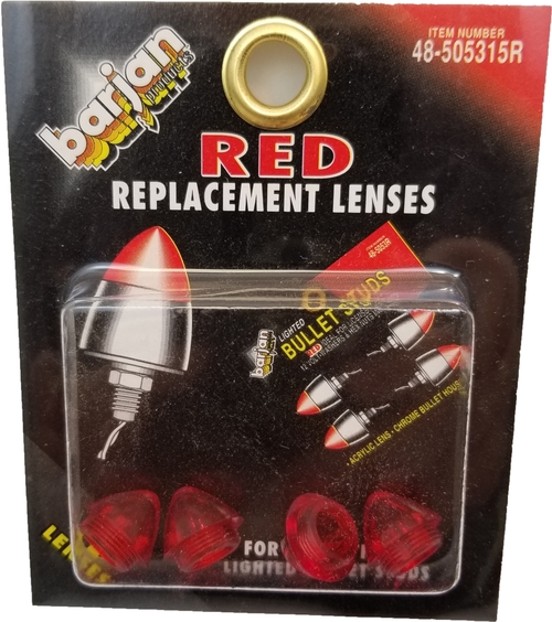 Barjan 048505315R Red Replacement Lenses 048-5053R