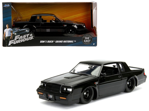 Dom\'s Buick Grand National Black \Fast & Furious\" Movie 1/24 Diecast