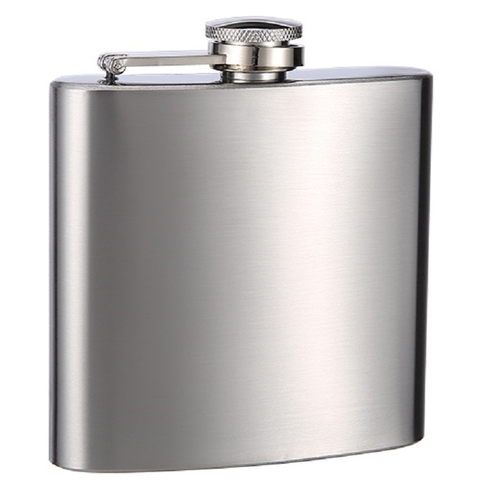 6oz Stainless Steel Hip Flask