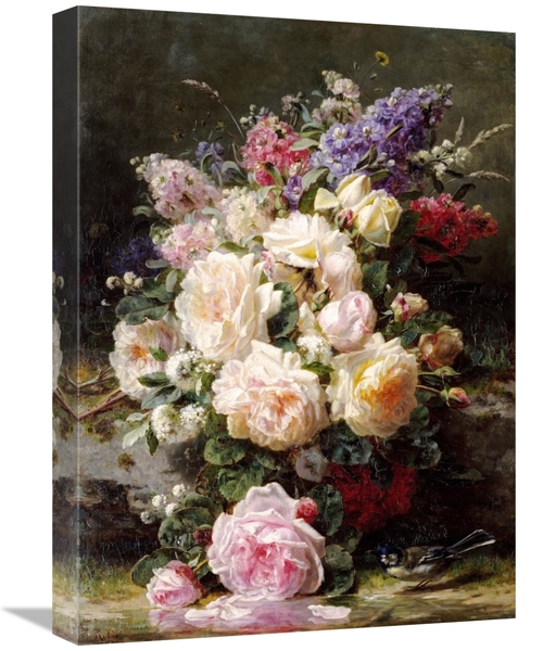 Global Gallery GCS-268472-22-142 22 in. Still Life with Roses Art Prin