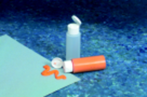 Plaid Enterprises 2 Oz. Plastic Flip-Top Bottle, Translucent, 