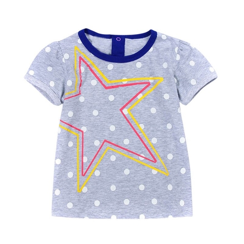 Fashion Children Kids Girls Boys T-shirt Summer