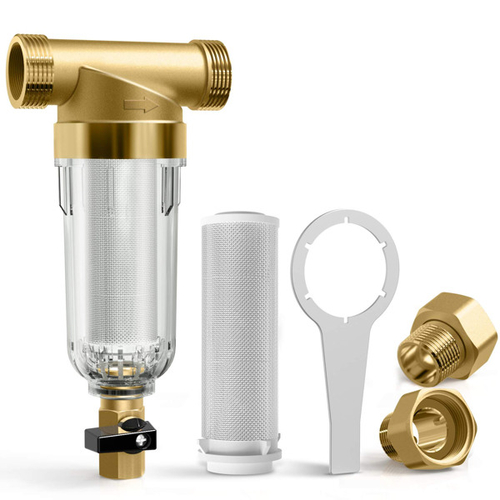 SimPure 40 Micron Spin Down Sediment Filter Reusable Filtration System