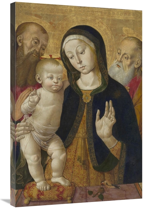 Global Gallery GCS-456090-2436-142 24 x 36 in. Madonna & Child with Tw