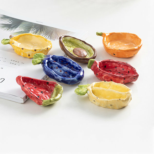 Bold Ceramic Fruit Dish