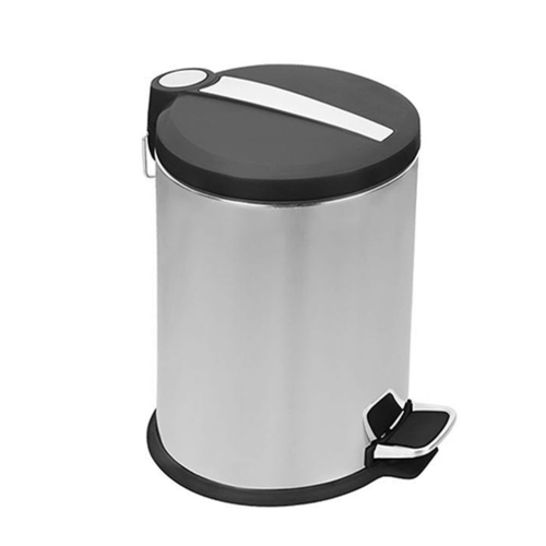 Waste bin Confortime Silver 3 L (17 x 17 x 25 cm)