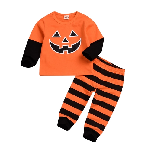 Halloween Set 2Pcs Toddler Kids Baby Boy Girl