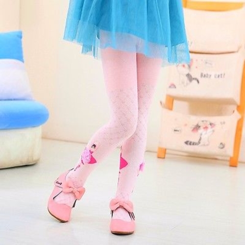 2016 Summer Pink White Baby Girls Ballet Tights