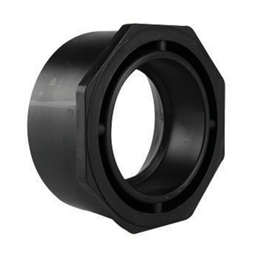 Charlotte Pipe & Foundry ABS001071600HA Flush Bushing  4 x 3 in.