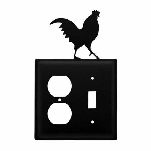 Wrought Iron Rooster Outlet & Switch Cover