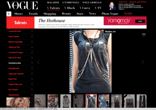 THE VOGUE.IT CHOICE -Body Jewelry/Belt/Necklace | Maiden-Art Boutique