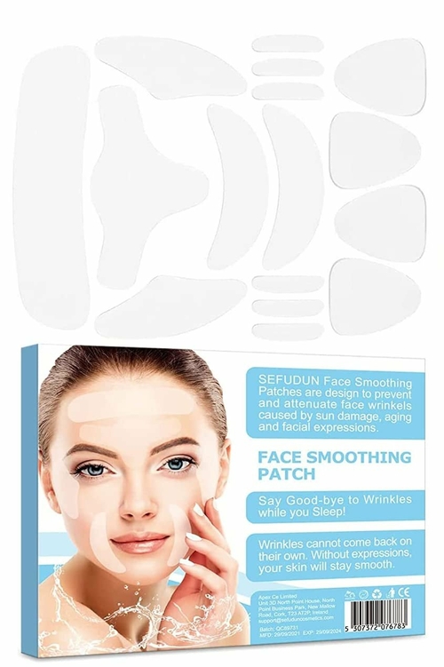 PUREVACY Facial Patches for Wrinkles. Face Strips of Various Shapes.