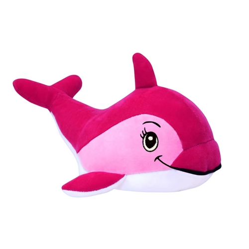 Stuffed Animal Fish Plush Pink Cute Fish Toy for Girls Boys