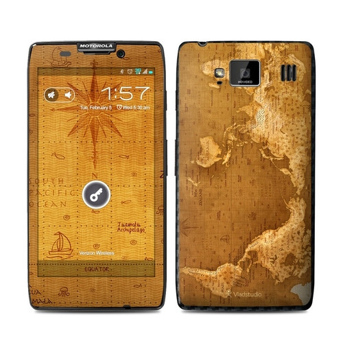 DecalGirl MDMH-UPSIDEDOWNMAP Motorola Droid Razr Maxx HD Skin - Upside