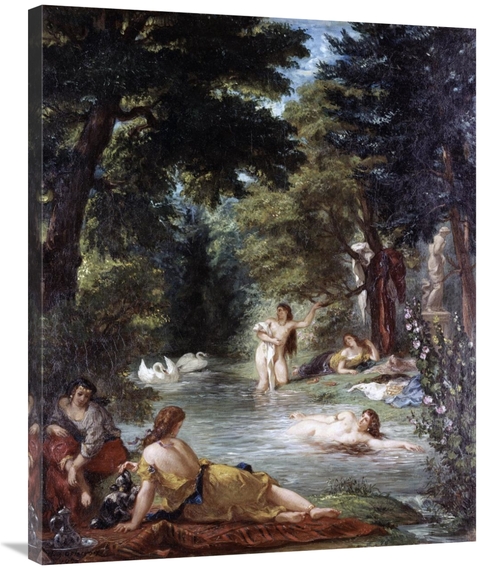 Global Gallery GCS-277380-36-142 36 in. Turkish Women Bathing Art Prin