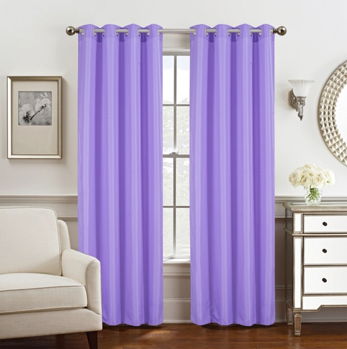 Olivia Gray PNG31646 54 x 84 in. Gilbert Solid Single Grommet Curtain 