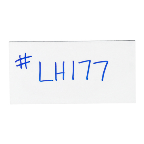 Box Partners LH177 2 x 4 in. White Warehouse Labels - Magnetic Strips 