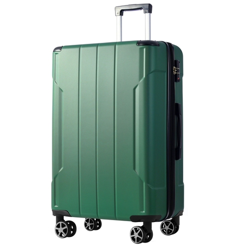 Main Hardshell Luggage, Lightweight Durable ABS Suitcases with Double image