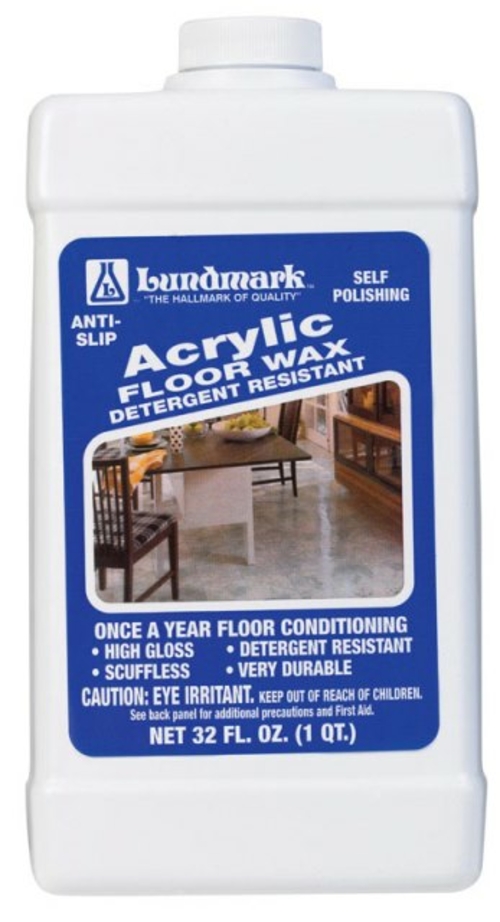 Lundmark Wax 3203F32-6 Acrylic Floor Wax  1 qt. - pack of 6