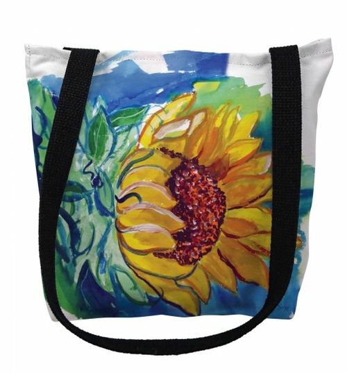 Main Betsy Drake TY544M 16 x 16 in. Windy SunFlower Tote Bag - Medium image