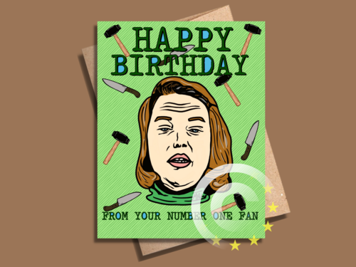 Your Number One Fan Birthday Card