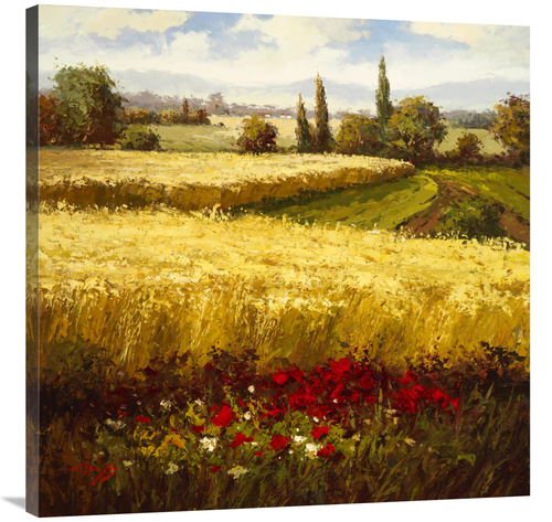 Global Gallery GCS-132490-3636-142 36 x 36 in. Golden Harvest Art Prin
