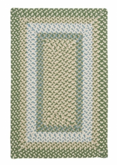 Colonial Mills Rug MG19R036X060R Montego - Lily Pad Green 3 ft. x 5 ft