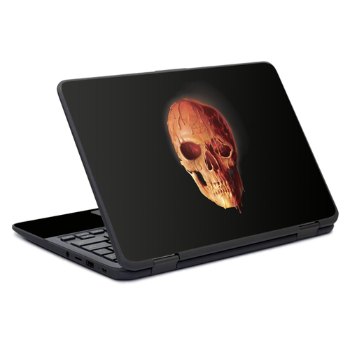 MightySkins HPCH11G1-Wax Skull Skin for HP Chromebook x360 11 in. G11 