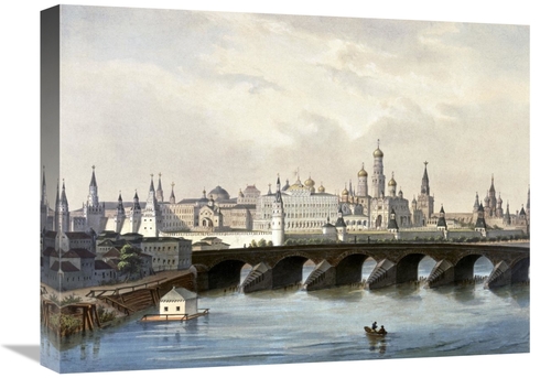 Global Gallery GCS-282231-22-142 22 in. Kremlin - From Moscow & the Su