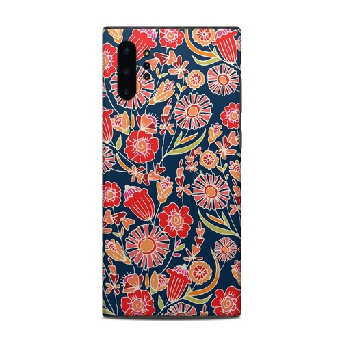 DecalGirl SGN10P-WILDFLWR Samsung Galaxy Note 10 Plus Skin - Wild Flow