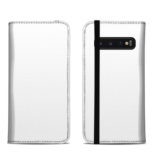 DecalGirl SGS10FC-SS-WHT Samsung Galaxy S10 Folio Case - Solid State W
