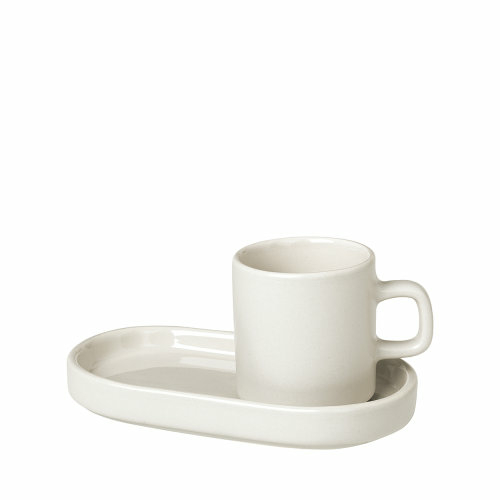 Blomus 63703 PILAR Moonbeam Espresso Cups  Set of 2