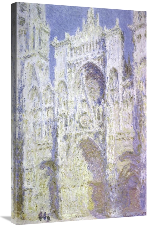 Global Gallery GCS-278702-36-142 36 in. Rouen Cathedral - West Facade&