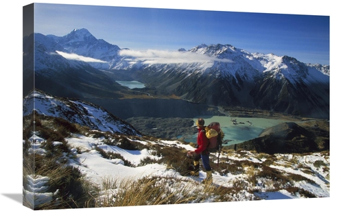 Global Gallery GCS-453455-1624-142 16 x 24 in. Mueller Glacier Termina