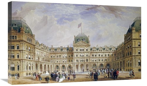 Global Gallery GCS-267596-30-142 30 in. The Quadrangle of the New Live